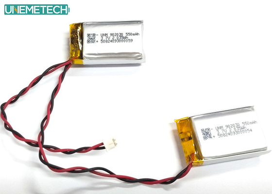 2C بطارية ليبو شحن سريع 902030 2P 3.7V 1100mAh بطارية الليثيوم البوليمر