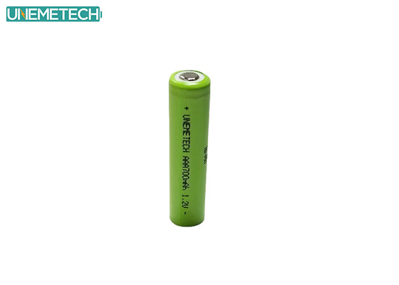 بطارية NiMH AAA700mAh 1.2V 700mAh بطارية هيدريد النيكل المعدني القابلة لإعادة الشحن