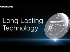 بطارية مفاتيح السيارات باناسونيك CR2032 3V 225mAh خلايا الزر لمفاتيح المركبات